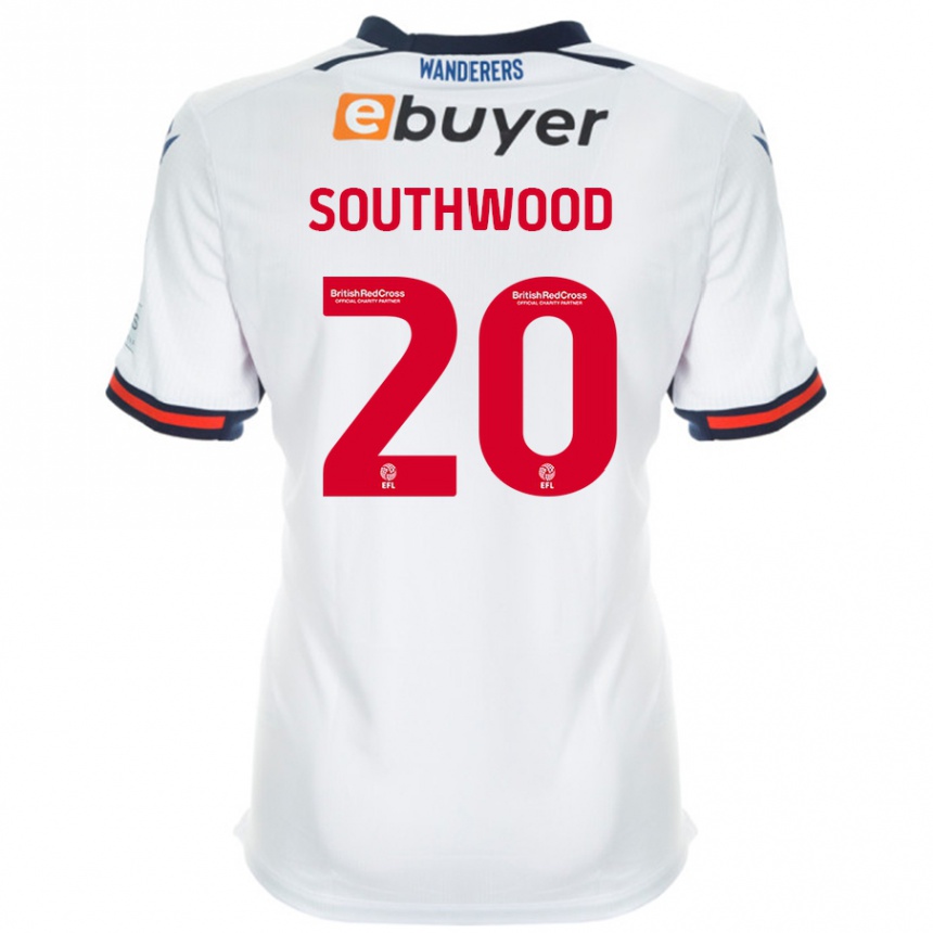 Men Football Luke Southwood #20 White Home Jersey 2024/25 T-Shirt Australia