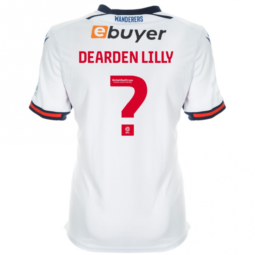 Men Football Jessica Dearden-Lilly #0 White Home Jersey 2024/25 T-Shirt Australia