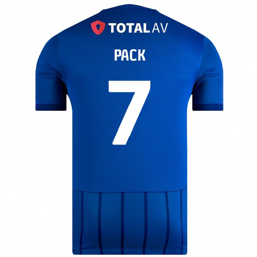 Men Football Marlon Pack #7 Blue Home Jersey 2024/25 T-Shirt Australia