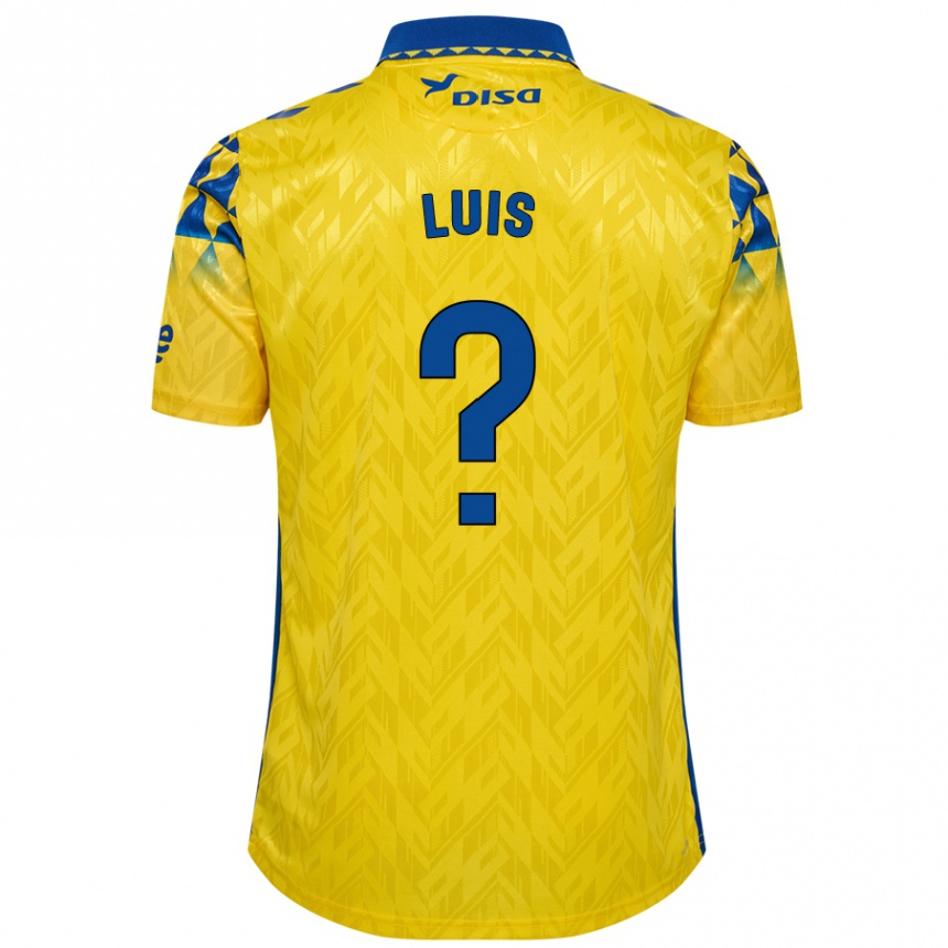 Men Football Ryan Luis #0 Yellow Blue Home Jersey 2024/25 T-Shirt Australia