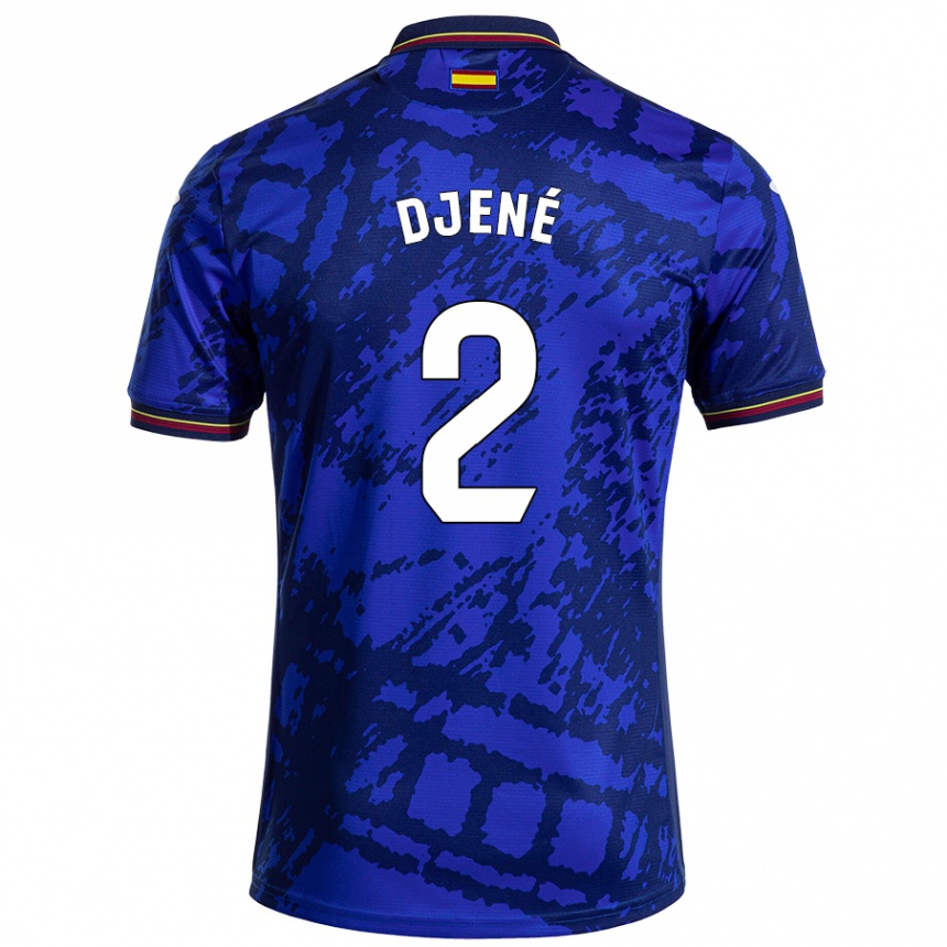 Men Football Djené #2 Darker Blue Home Jersey 2024/25 T-Shirt Australia