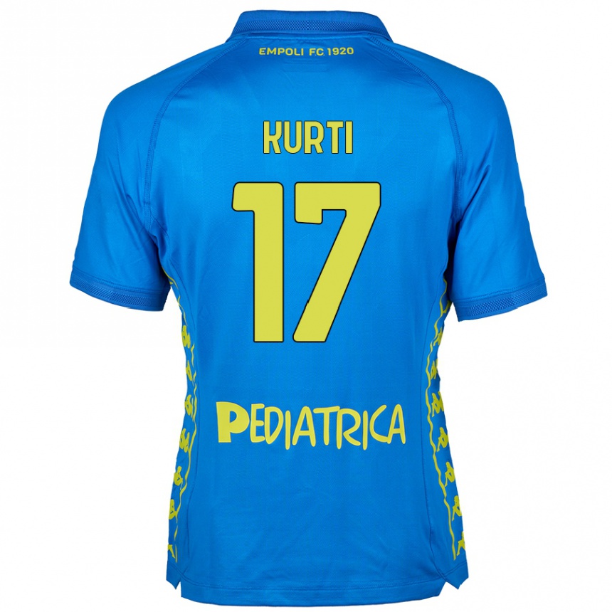 Men Football Adi Kurti #17 Blue Home Jersey 2024/25 T-Shirt Australia