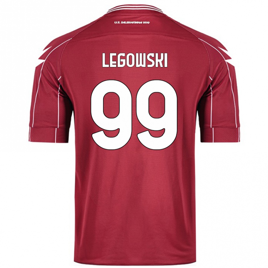 Men Football Mateusz Legowski #99 Burgundy Home Jersey 2024/25 T-Shirt Australia