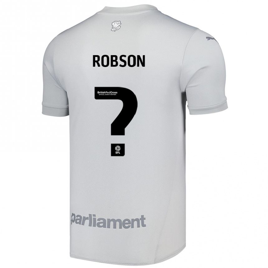 Men Football Robson Woodcock #0 Silver Gray Away Jersey 2024/25 T-Shirt Australia