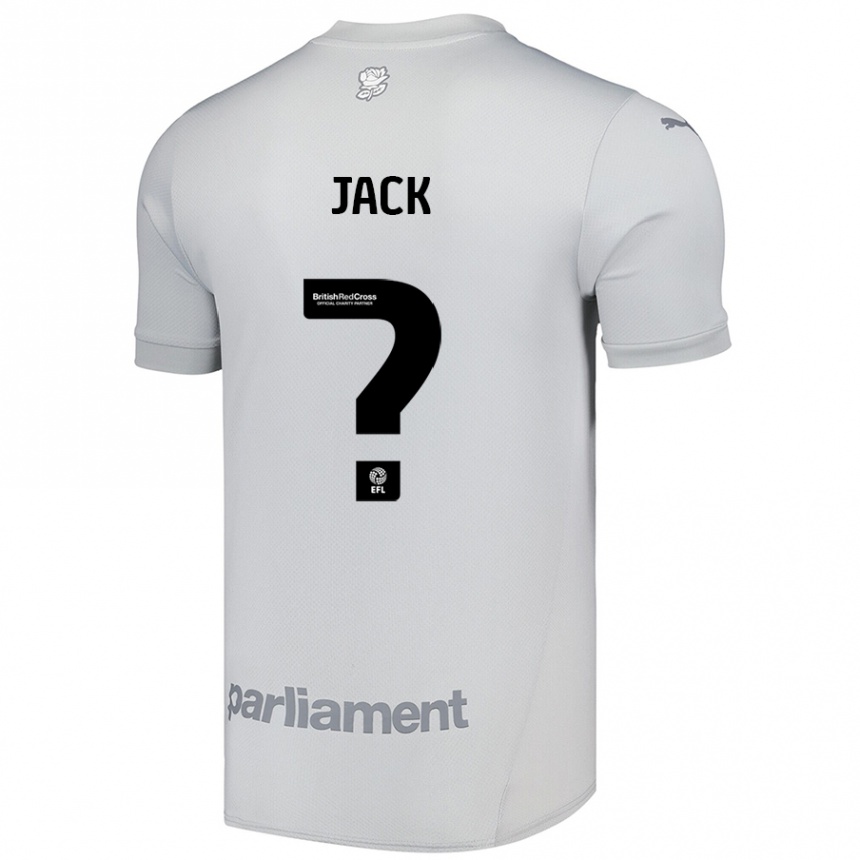 Men Football Jack Woodcock #0 Silver Gray Away Jersey 2024/25 T-Shirt Australia