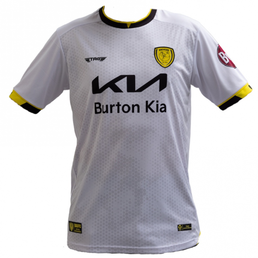 Men Football Kye Bilton #0 White Away Jersey 2024/25 T-Shirt Australia