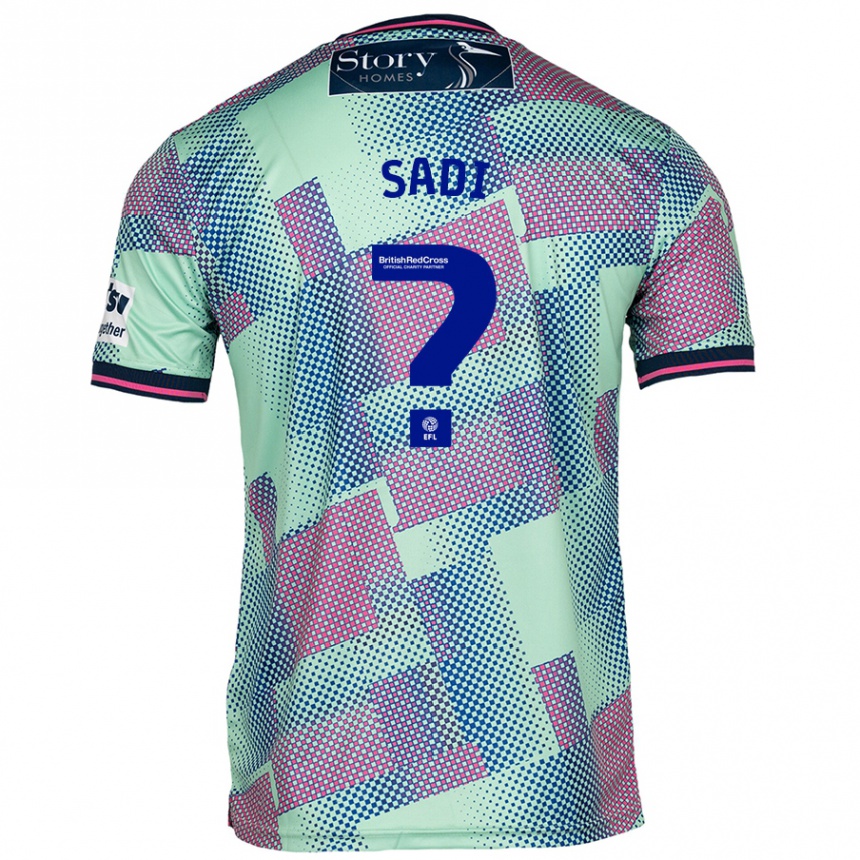 Men Football Dominic Sadi #0 Green Away Jersey 2024/25 T-Shirt Australia