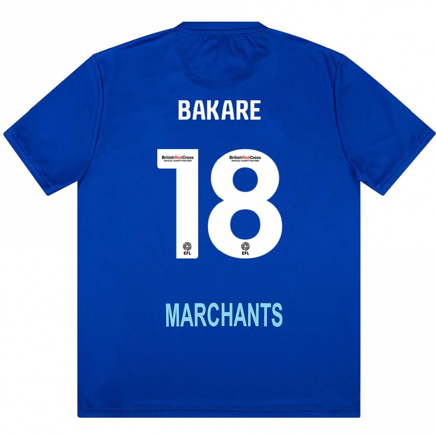 Men Football Ibrahim Bakare #18 Green Away Jersey 2024/25 T-Shirt Australia