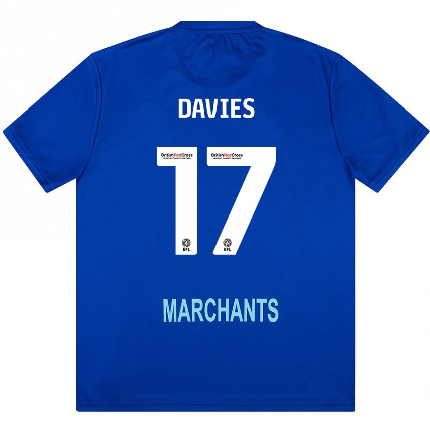 Men Football Annabel Davies #17 Green Away Jersey 2024/25 T-Shirt Australia