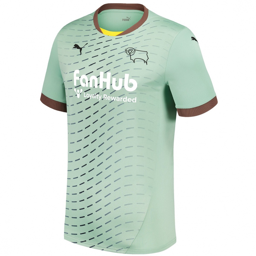 Men Football Kane Wilson #2 Pale Green Away Jersey 2024/25 T-Shirt Australia