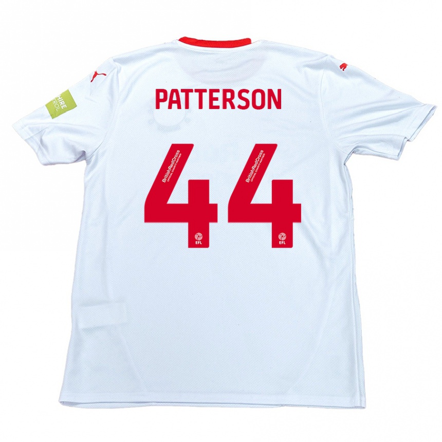 Men Football Phoenix Patterson #44 White Away Jersey 2024/25 T-Shirt Australia