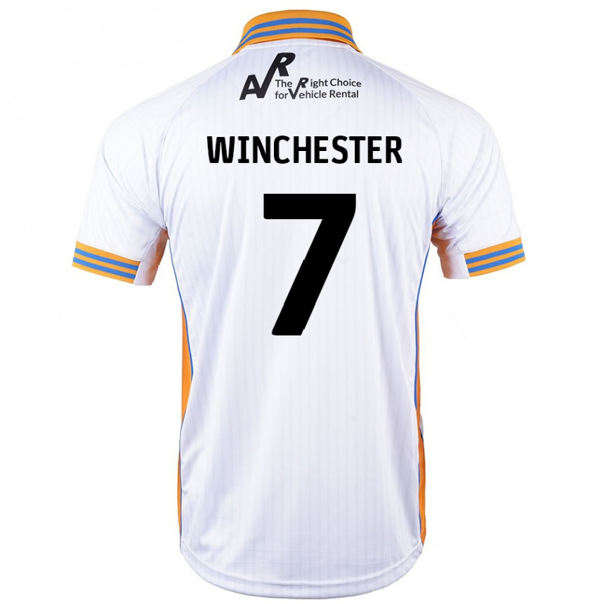 Men Football Carl Winchester #7 White Away Jersey 2024/25 T-Shirt Australia