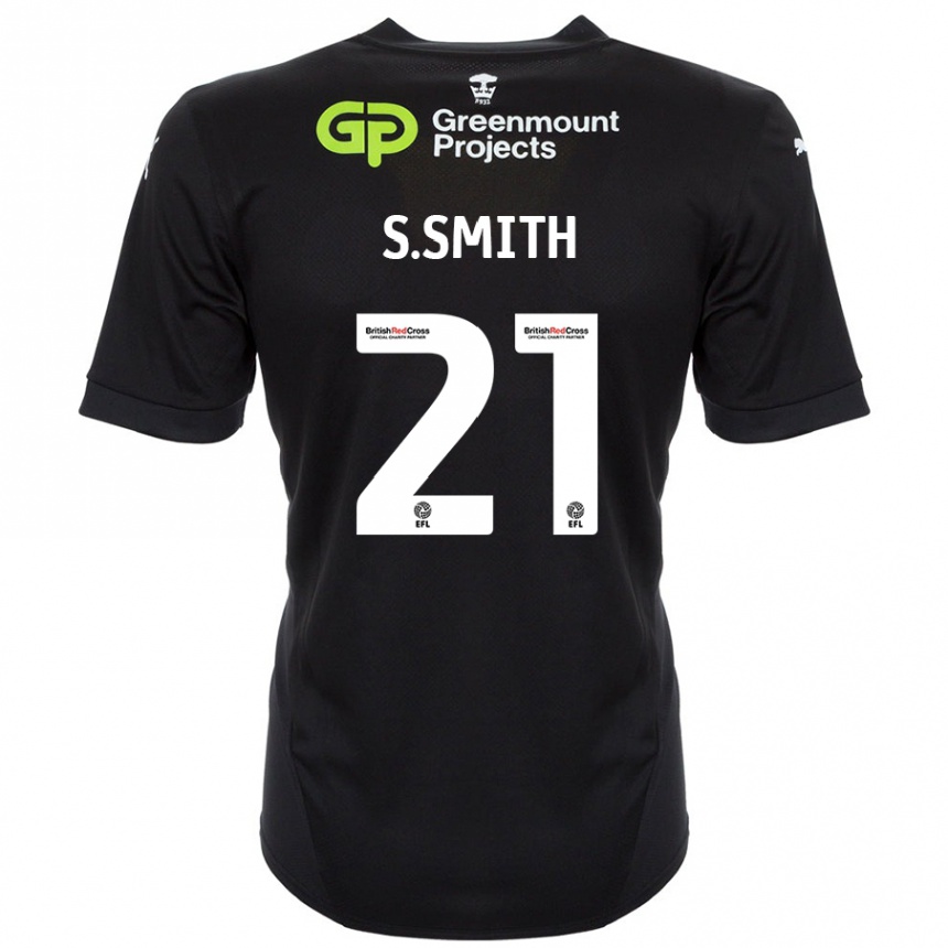 Men Football Scott Smith #21 Black Away Jersey 2024/25 T-Shirt Australia