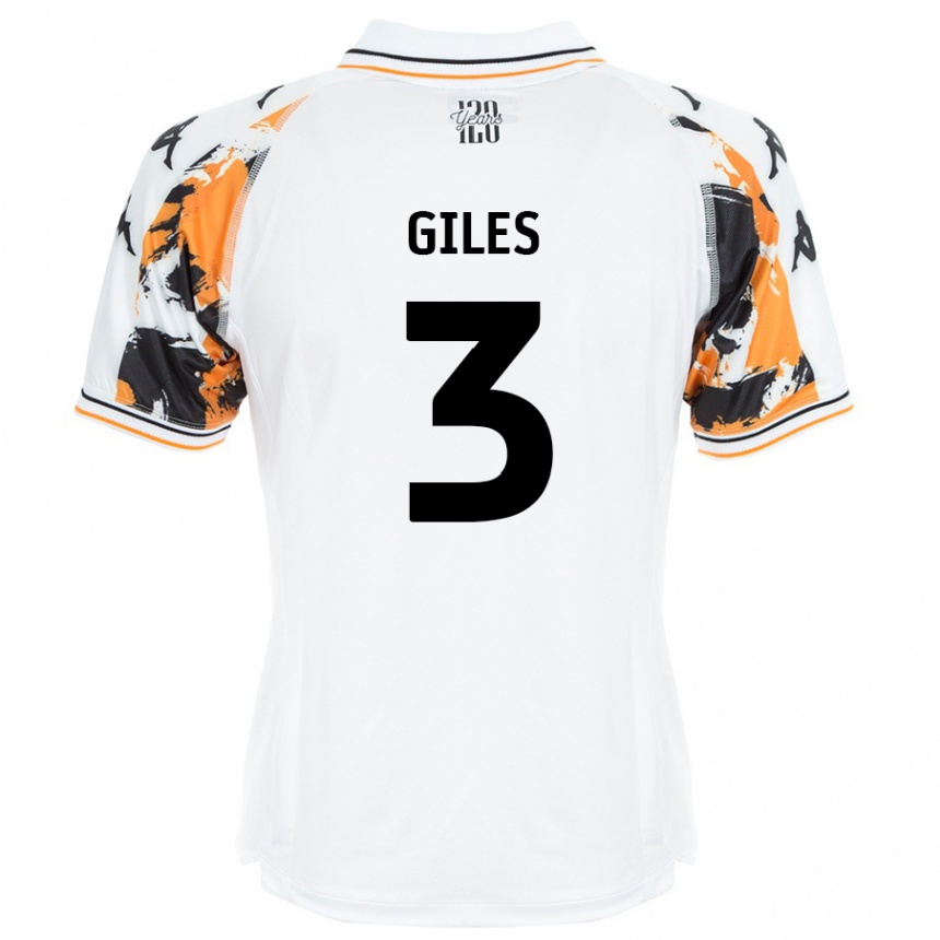 Men Football Ryan Giles #3 White Away Jersey 2024/25 T-Shirt Australia