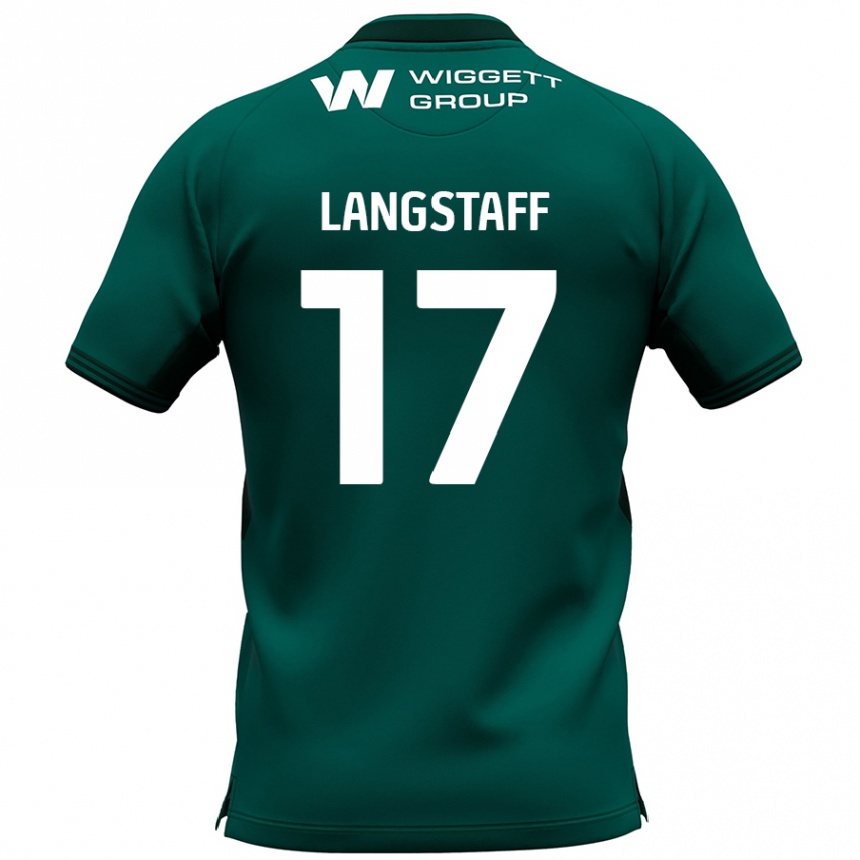 Men Football Macaulay Langstaff #17 Green Away Jersey 2024/25 T-Shirt Australia