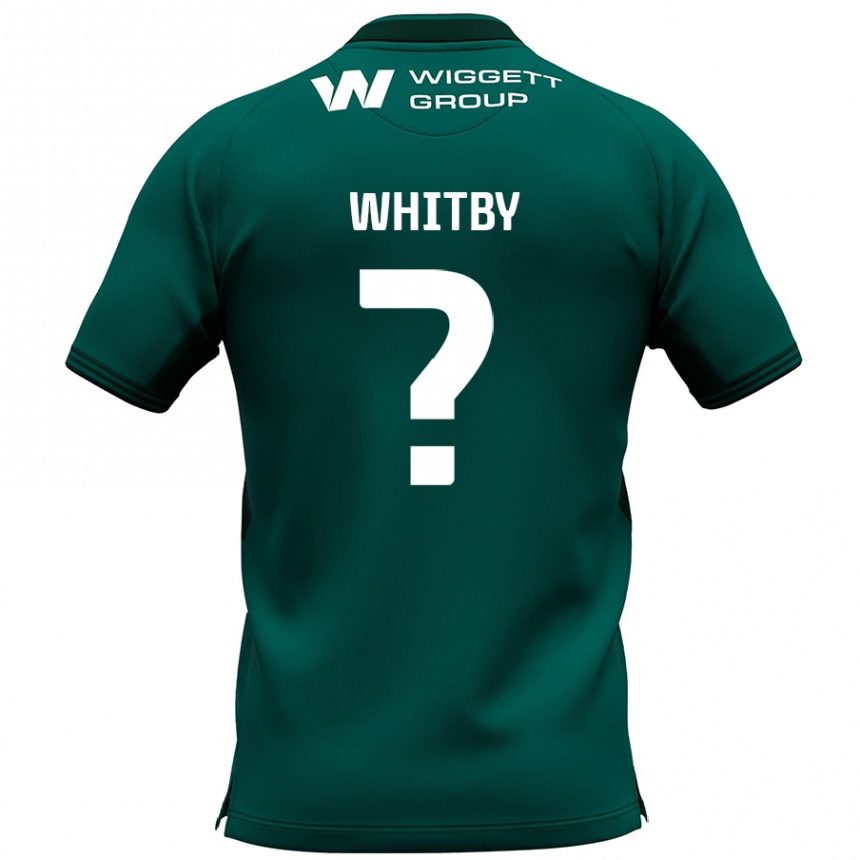 Men Football Oliver Whitby #0 Green Away Jersey 2024/25 T-Shirt Australia