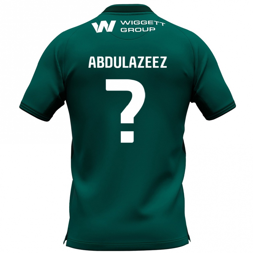 Men Football Abdulahi Abdulazeez #0 Green Away Jersey 2024/25 T-Shirt Australia