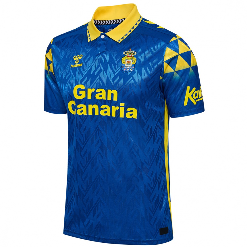 Men Football Cristian Galindo #0 Blue Yellow Away Jersey 2024/25 T-Shirt Australia