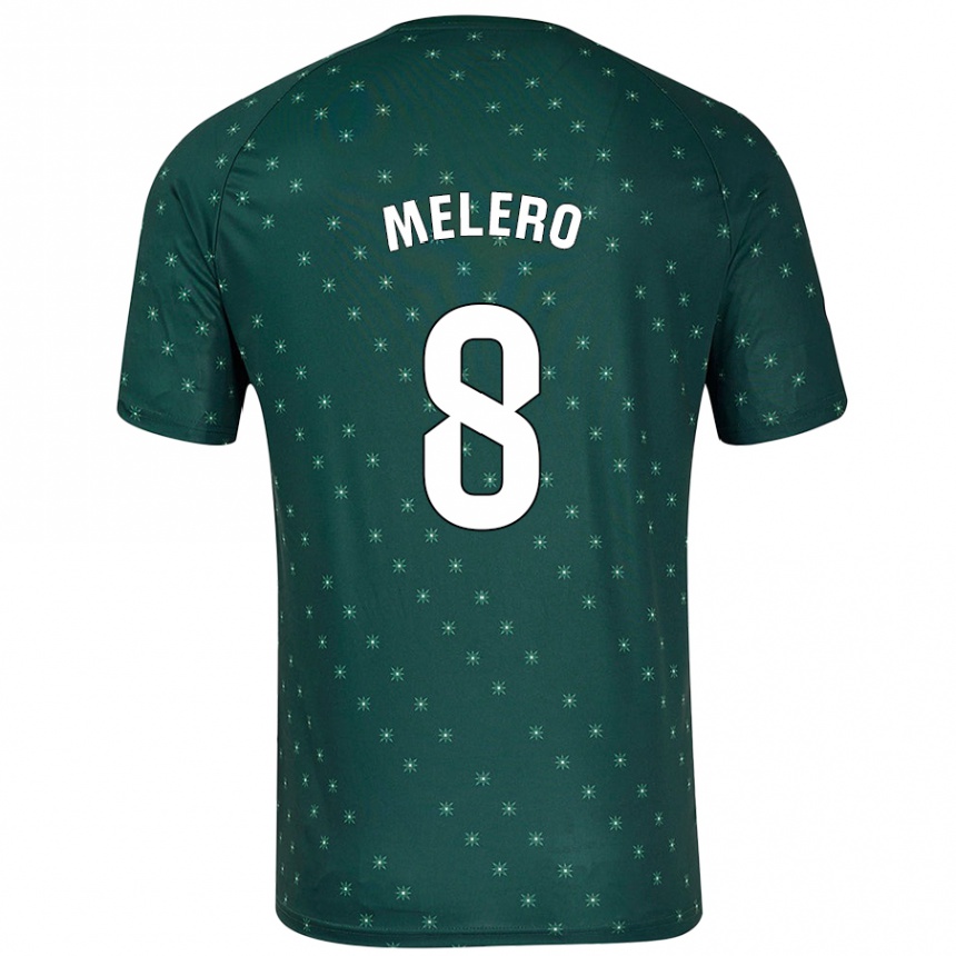 Men Football Gonzalo Melero #8 Dark Green Away Jersey 2024/25 T-Shirt Australia