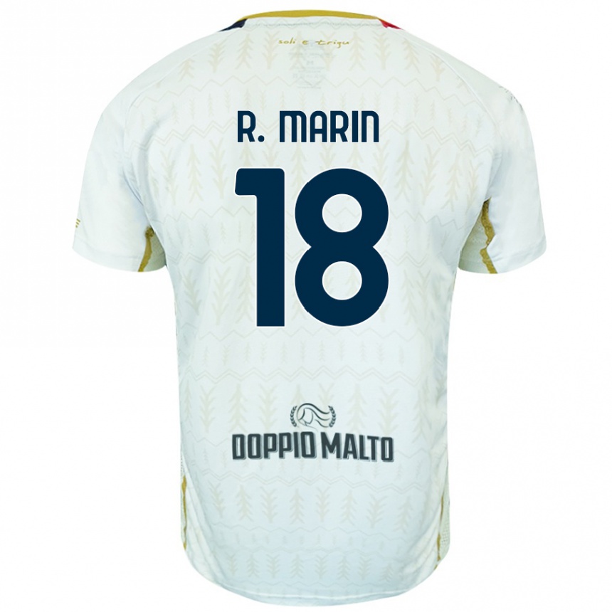 Men Football Răzvan Marin #18 White Away Jersey 2024/25 T-Shirt Australia