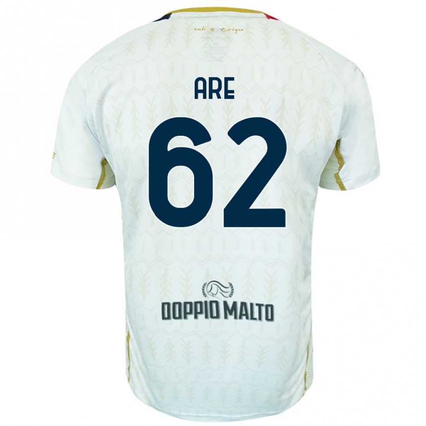 Men Football Emmanuele Are #62 White Away Jersey 2024/25 T-Shirt Australia