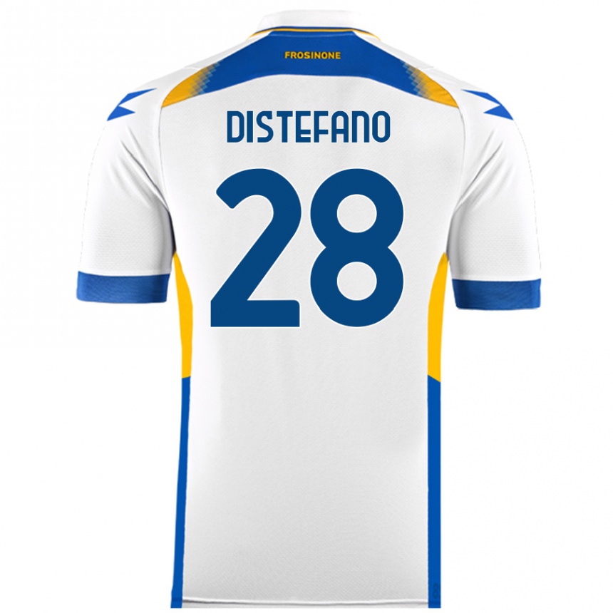 Men Football Filippo Distefano #28 White Away Jersey 2024/25 T-Shirt Australia