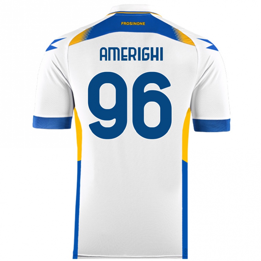 Men Football Igor Amerighi #96 White Away Jersey 2024/25 T-Shirt Australia