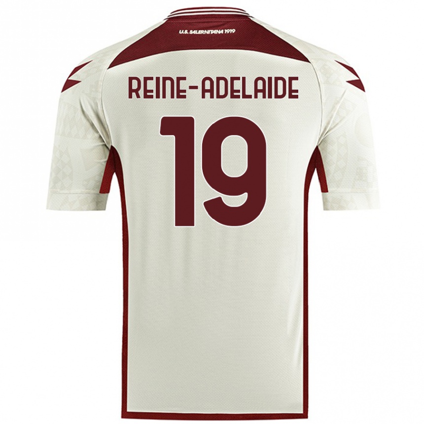 Men Football Jeff Reine-Adelaide #19 Cream Color Away Jersey 2024/25 T-Shirt Australia