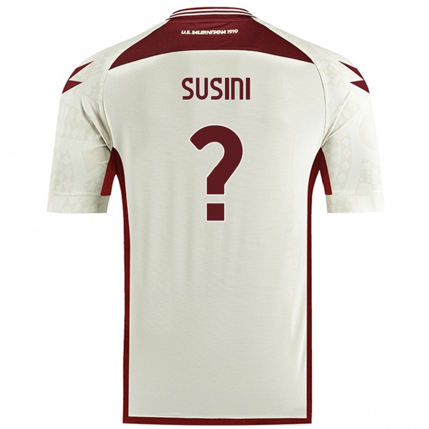 Men Football Antonio Susini #0 Cream Color Away Jersey 2024/25 T-Shirt Australia