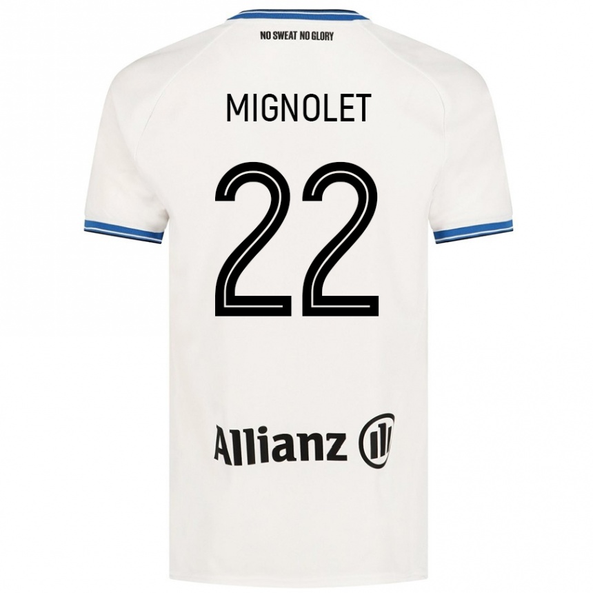 Men Football Simon Mignolet #22 White Away Jersey 2024/25 T-Shirt Australia