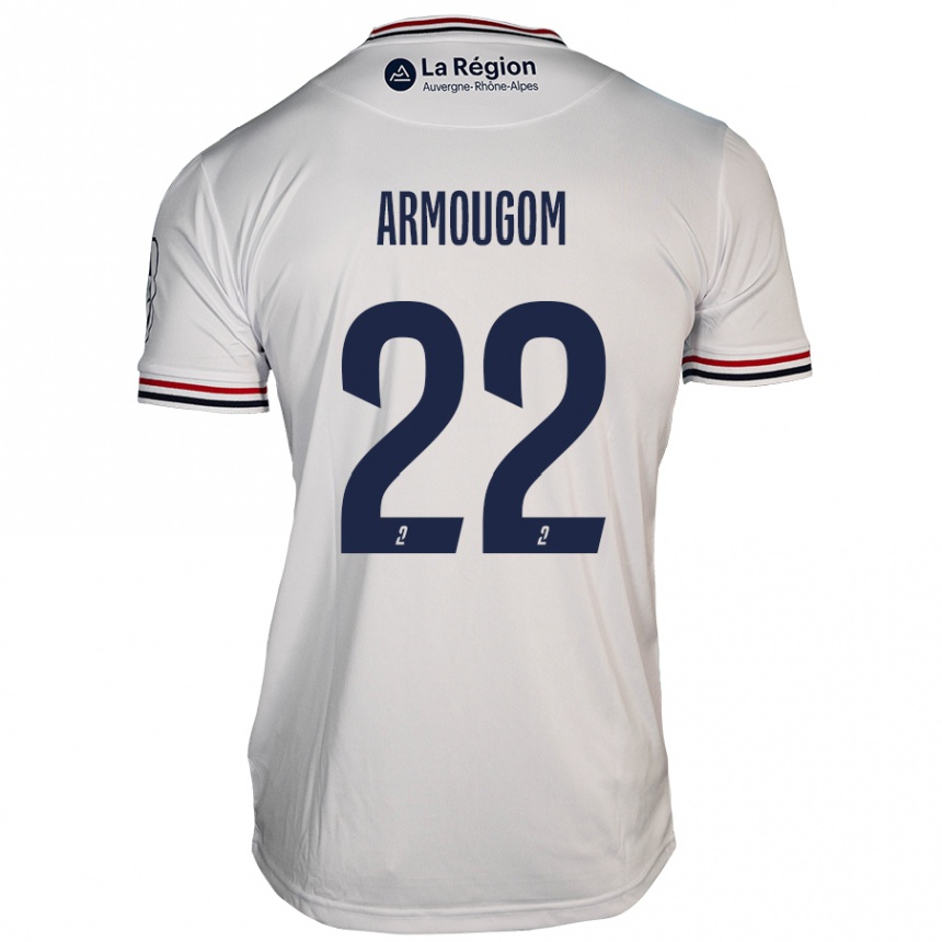 Men Football Yoël Armougom #22 White Away Jersey 2024/25 T-Shirt Australia