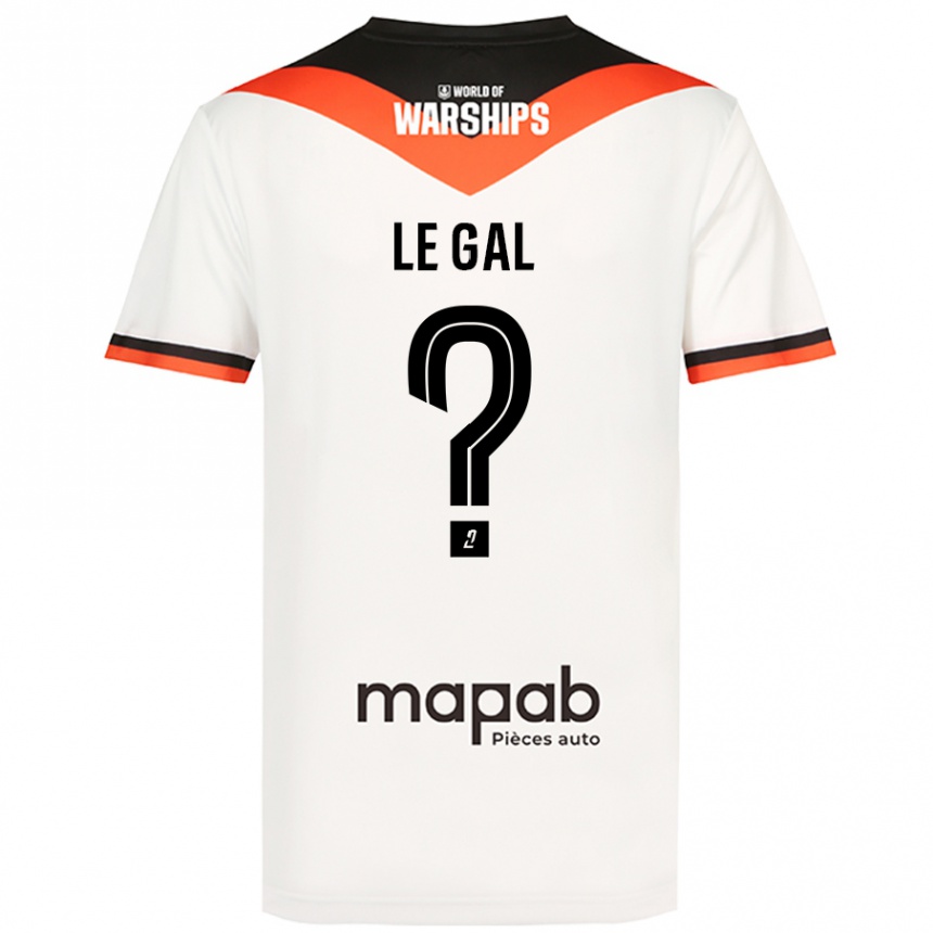 Men Football Noah Le Gal #0 White Away Jersey 2024/25 T-Shirt Australia