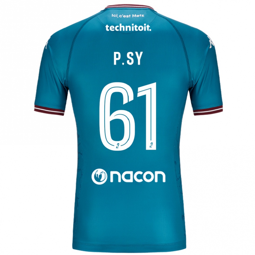 Men Football Pape Sy #61 Bleu Petrole Away Jersey 2024/25 T-Shirt Australia