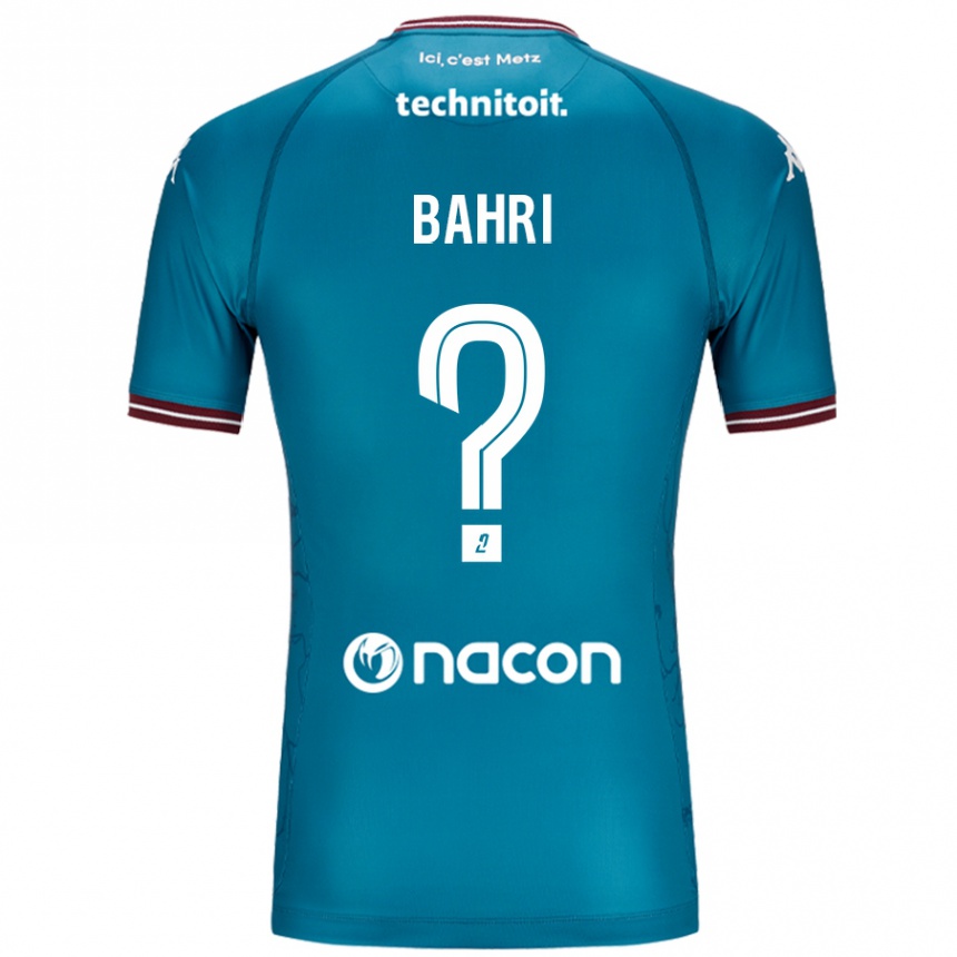 Men Football Wassim Bahri #0 Bleu Petrole Away Jersey 2024/25 T-Shirt Australia