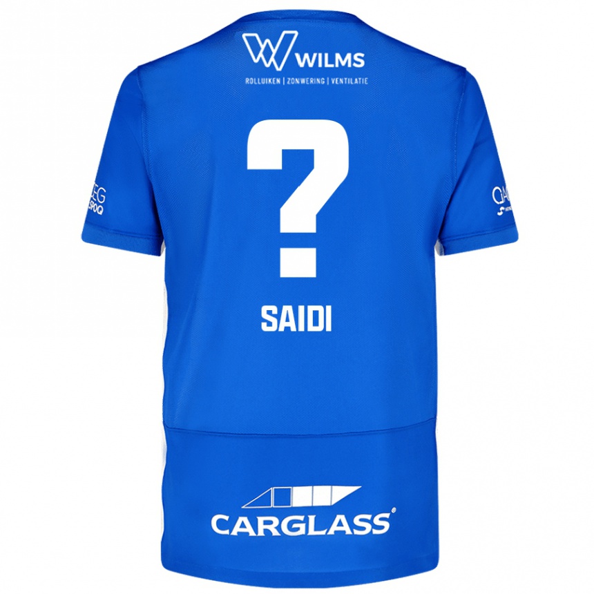 Women Football Assil Saidi #0 Blue Home Jersey 2024/25 T-Shirt Australia