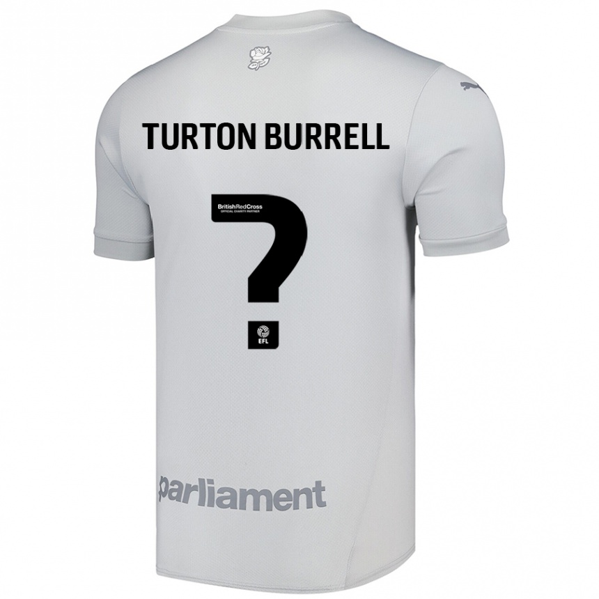 Women Football Melissa Turton-Burrell #0 Silver Gray Away Jersey 2024/25 T-Shirt Australia