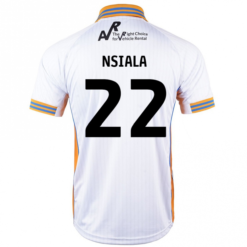 Women Football Toto Nsiala #22 White Away Jersey 2024/25 T-Shirt Australia