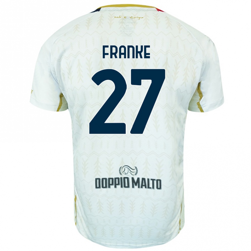 Women Football Antoni Franke #27 White Away Jersey 2024/25 T-Shirt Australia