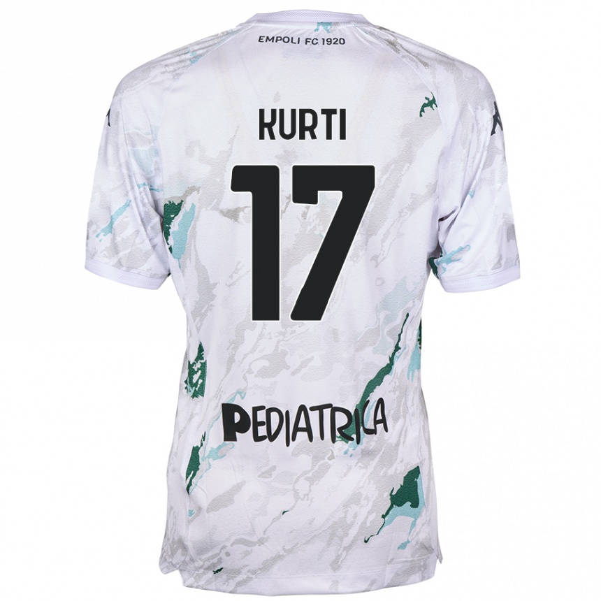 Women Football Adi Kurti #17 Grey Away Jersey 2024/25 T-Shirt Australia