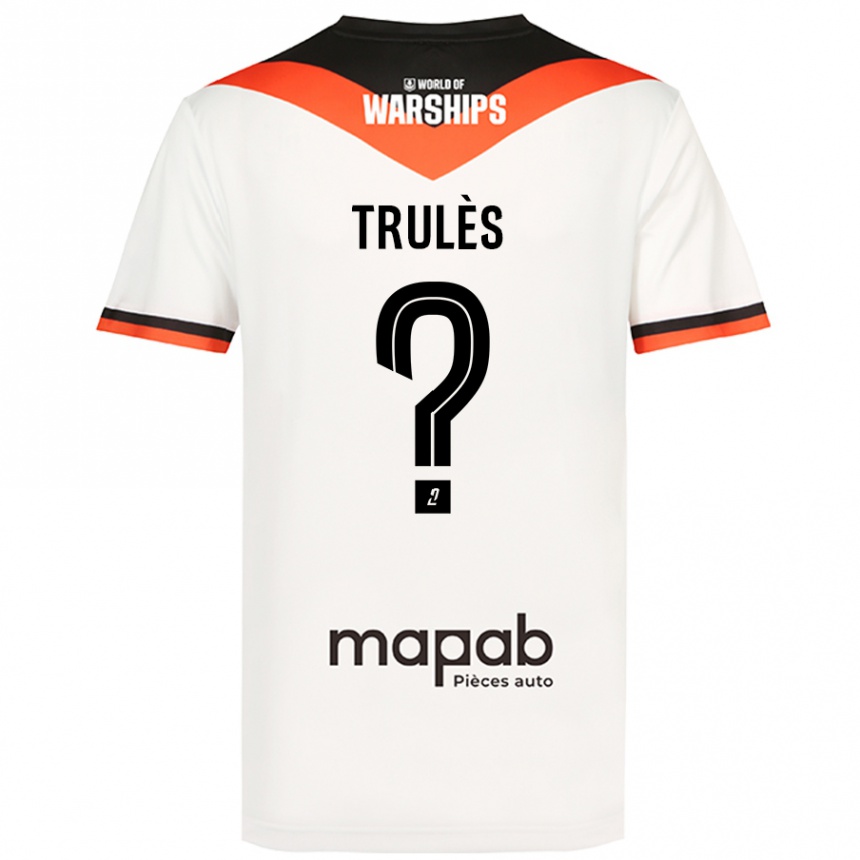 Women Football Rayann Trulès #0 White Away Jersey 2024/25 T-Shirt Australia